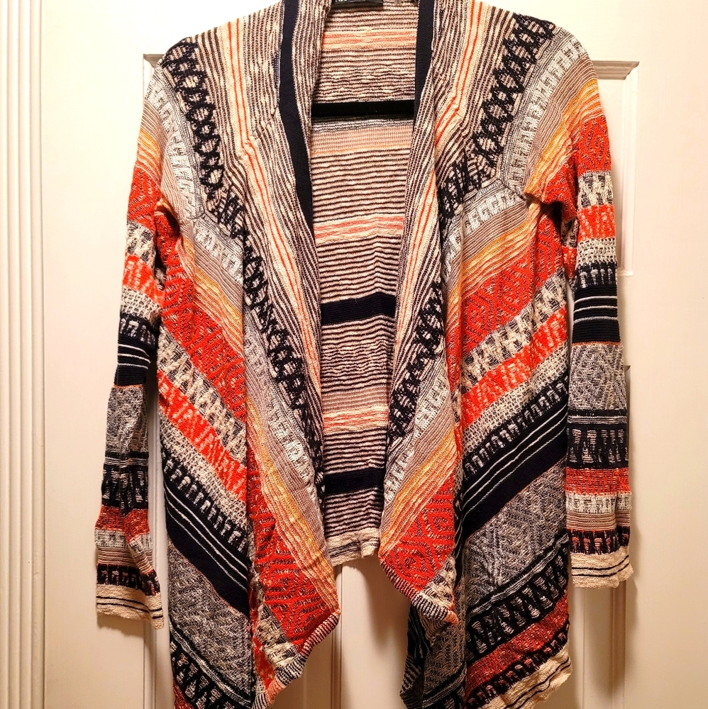 LUCKY JEANS-like wrap cardigan sweater